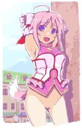 millhiore_f._biscotti, dog_days, himizuki_kazusa, 1girl, ahoge