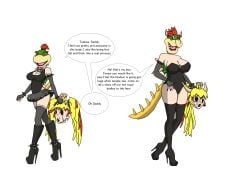 bowser, bowser_jr., bowsette, bowsette_jr., mario_(series)