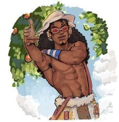usopp, usopp_(sogeking), one_piece, mugiwara, black_man