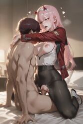 zero_two_(darling_in_the_franxx), darling_in_the_franxx, patreon, 1boy, 1girls
