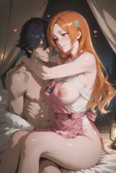 inoue_orihime, bleach, patreon, 1boy, 1girls