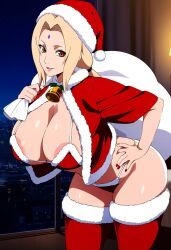 tsunade, christmas, naruto, naruto_(series), naruto_shippuden