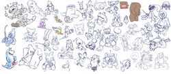 alien_hominid_(character), alolan_marowak, armaldo, barboach, bullet_kin