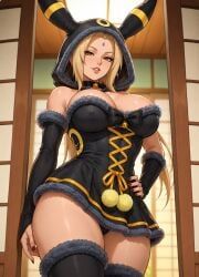 tsunade, umbreon, umbreon_(cosplay), naruto_(series), naruto_shippuden