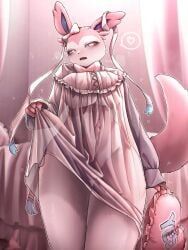 eeveelution, generation_6_pokemon, pokemon_(species), sylveon, nintendo