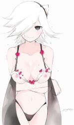 colette_(brawl_stars), brawl_stars, 1girl, arms_crossed, black_eyes