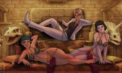 brooklynn_(jurassic_world), slave_leia_(cosplay), soyona_santos, the_handler_(jurassic_world_chaos_theory), jurassic_park_(franchise)