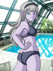 dragon_ball_(series), dragon_ball_xenoverse_3, yamidanight, big_breasts, bikini