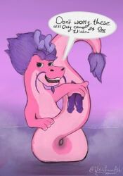 long_(wish_dragon), mythology, wish_dragon, 2_penises, animal_genitalia
