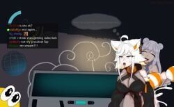 demenishki, inuyama_tamaki, tsukudani_norio_(vtuber), indie_virtual_youtuber, noripro