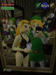 din, farore, link, malon, nayru