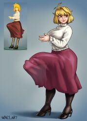 arcueid_brunestud, tsukihime, el_wallyxd, waly_xox, 1futa
