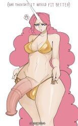 rosie_(roselynn_meadow), devianthorde, 1futa, 1girls, animal_genitalia