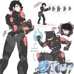 halo_(game), halo_(series), halo_reach, 1boy, 1girl