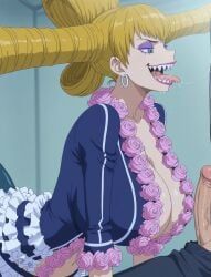 charlotte_praline, luffy, monkey_d_luffy, one_piece, hana_sama