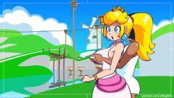 minus8_(character), princess_peach, isle_delfino_animation_(minus8), mario_(series), nintendo