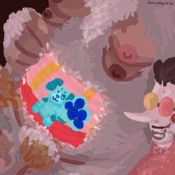addison_(deltarune), spamton_g._spamton, blue's_clues, deltarune, nickelodeon