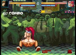 bao_(kof), yoko_littner, king_of_fighters, m.u.g.e.n, tengen_toppa_gurren_lagann
