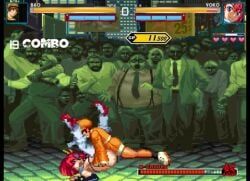 bao_(kof), yoko_littner, king_of_fighters, m.u.g.e.n, tengen_toppa_gurren_lagann