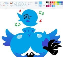 twitter_bird, twitter, jjoyplus, 4_fingers, ambiguous_penetration