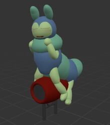 squirm_(dandy's_world), dandy's_world, prisma_3d, felixmcfurry, felixmcfurry_(modeler)