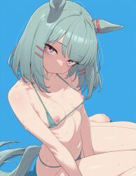 sugar_lights_(umamusume), umamusume, umamusume_pretty_derby, animal_ears, aquamarine_hair