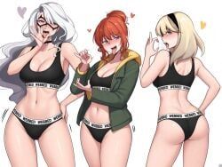 black_cat_(marvel), felicia_hardy, gwen_stacy, gwen_stacy_(classic), jean_grey