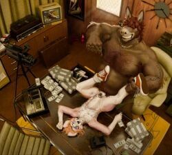 ambiguous_species, anal, anal_sex, anthro, artistoliviern