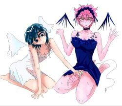 mizi_(alien_stage), sua_(alien_stage), alien_stage, 1futa, 1girls