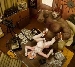 ambiguous_species, anal, anal_sex, anthro, artistoliviern