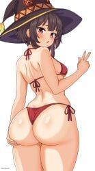 megumin, kono_subarashii_sekai_ni_shukufuku_wo!, eclypse, 1girls, :o