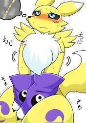 digimon_(species), renamon, bandai_namco, digimon, queen_kemono