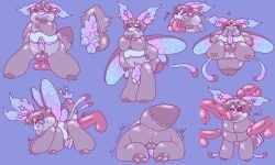 frosmoth, oc, original_character, pokemon_(species), pokemon_oc