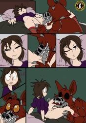 charlie_emily, foxy_(fnaf), nightmare_foxy, five_nights_at_freddy's, five_nights_at_freddy's_4