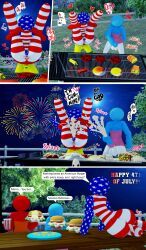 america_(countryhumans), 4th_of_july, hiderlink20, 3boys, anal