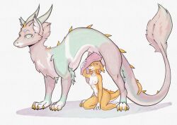 mythology, arcticos, all_fours, anthro, anthro_on_feral