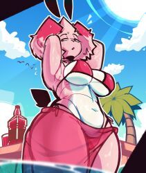 ditchu_(oc), oc, original_character, crumbleferret, 1girls