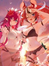hakos_baelz, irys, irys_(hololive), hololive, jiang_ye_kiri