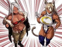ghislaine_dedoldia, ghislaine_dedoldia_(cosplay), mirko, mirko_(cosplay), miruko