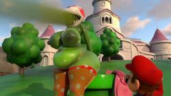 mario, piranha_plant, piranha_plant_girl, princess_peach, mario_(series)