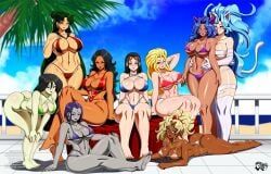 felicia_(darkstalkers), julie_hm2k, mihoshi_kuramitsu, nico_robin, raven_(dc)