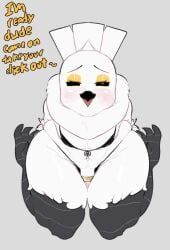 meweeze, accessory, anthro, avian, beak