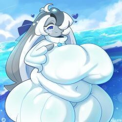 blue_whale_cookie, cookie_run, cookie_run_ovenbreak, banillansfw, 1girls