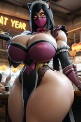 mileena, mileena_(mk9), mortal_kombat, ravenomega, big_ass