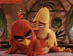 chuck, red_(angry_birds), angry_birds, trueliamay, anthro
