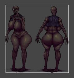 scp-106, scp_foundation, sai0nhik4ri, 1girl, 1girls