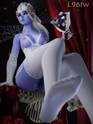ghostly_bride_widowmaker, widowmaker, overwatch, overwatch_2, l96fw