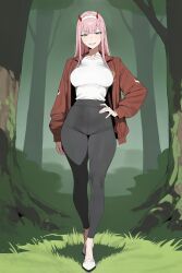 zero_two_(darling_in_the_franxx), darling_in_the_franxx, patreon, 1girls, bag