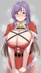 hijiri_byakuren, christmas, touhou, ebi_193, 1girl
