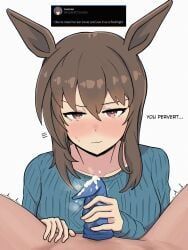 admire_vega_(umamusume), umamusume, johnholl0w, 1boy, 1boy1girl